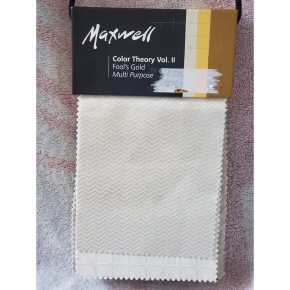 MAXWELL FABRICS Fabric Sample Book Fool's Gold Color Theory vol II Cloth - Picture 1 of 16